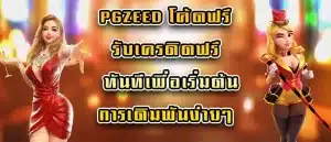 pgzeed โค้ดฟรี